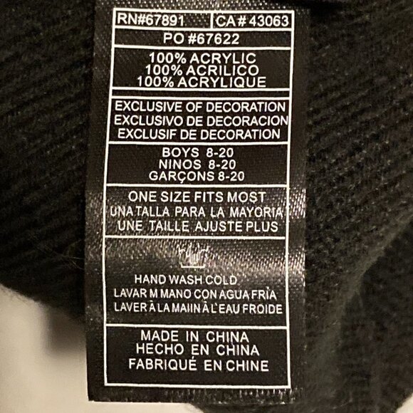 Boston Bruins NHL Striped Gold Black Knit Winter Hat OSFM - Picture 5 of 6